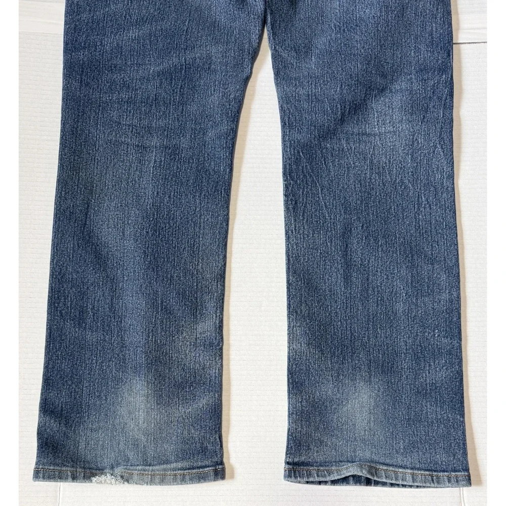 ARIAT M4 Rebar - Men's Jeans - Relaxed Bootcut Denim Distressed Workwear - 38x34